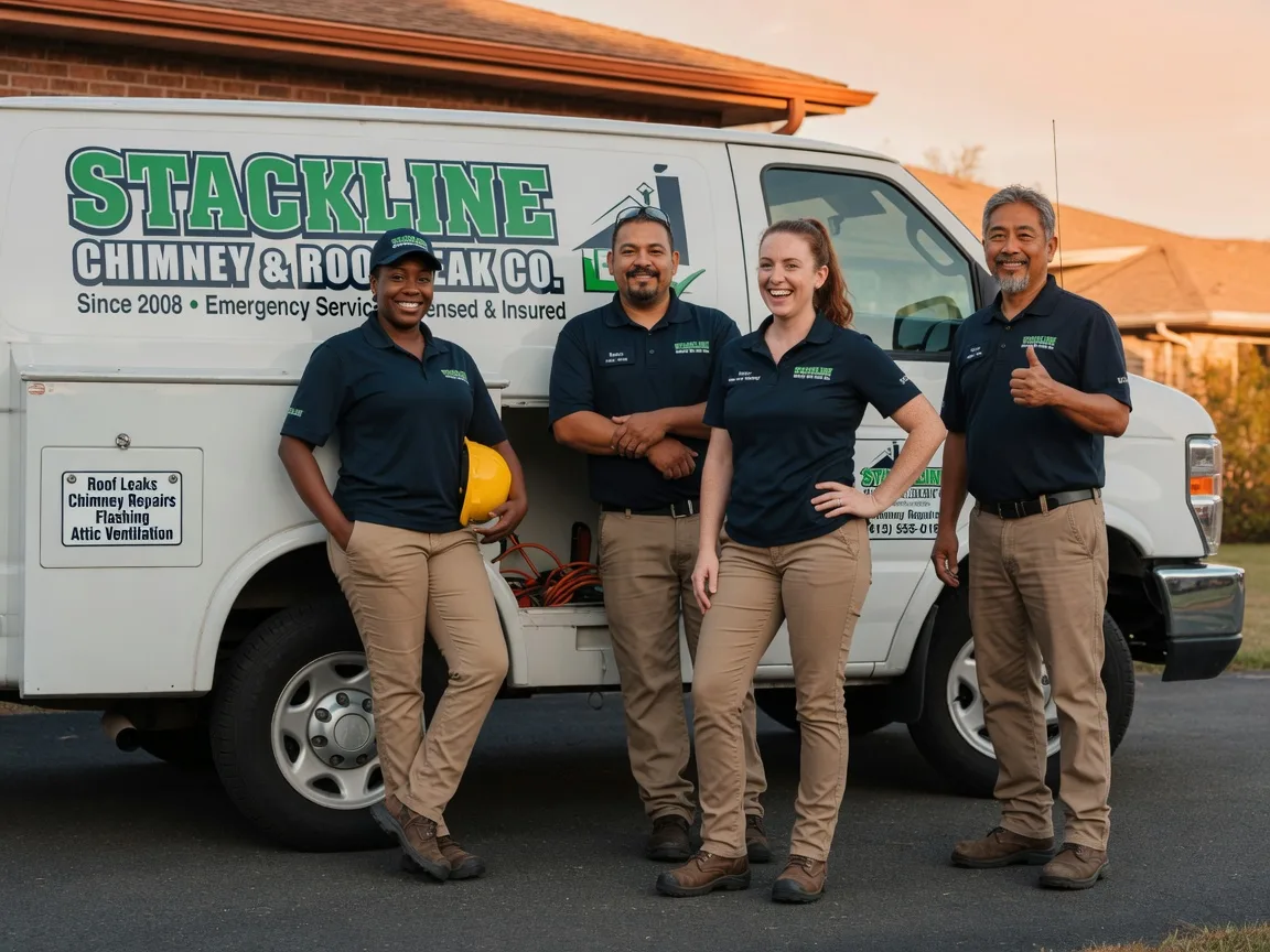 Chimney flashing repair company in Maineville, OH